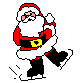 Santa Skating